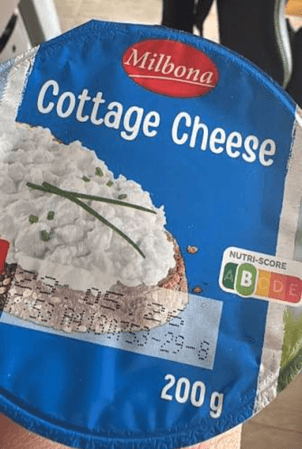 Cottage cheese (Milbona, Lidl), 200 г