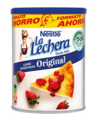 Згущене молоко — leche condensada (Nestlé La Lechera)
